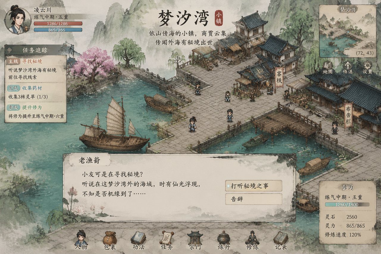 谪仙索欢录 支线内容 内容截图 7