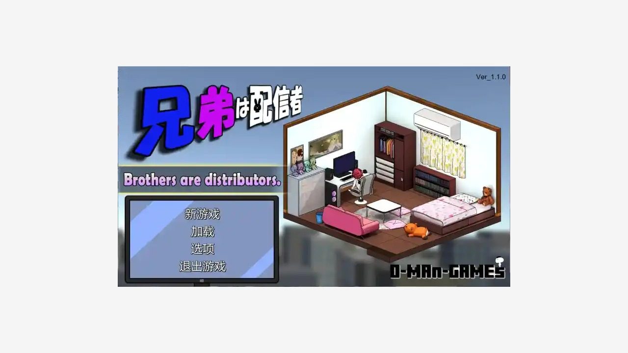 主播兄弟NTR二人 电脑SLG 页面配图 1